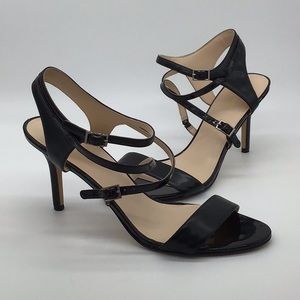 Nine West Black Sling Back “Strappy”  Heel 9.5M